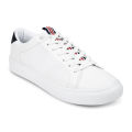 Bata SURGE Casual Sneaker (PU Leather) for Men - White Color. 