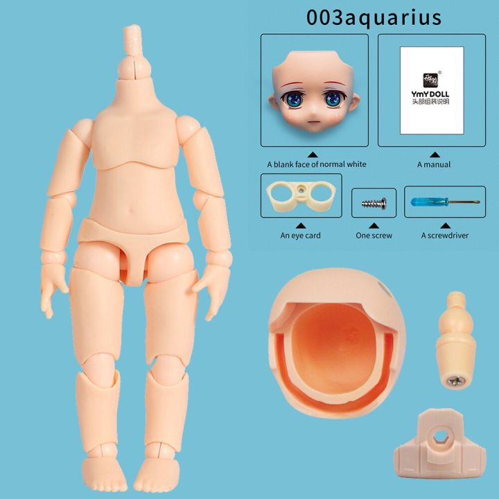 Normal%20White%20OB11%20Doll%20Body%20+%20Head%20+%20Face%2010Cm%20Moveable%20Joints%20Doll%20With%20Makeup%20Replaceable%20Accessories%20For%20Obitsu%2011Gsc%20Head%20-%20Image%206