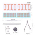 Ingrown Toenail Corrector Tools Set Pedicure Recover Embed Toe Nail Treatment Professional Ingrown Toenail Correction Foot Care MIRRORRR. 