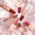 Matte Nude Lipstick Bean Paste Pink Lips Makeup Waterproof Long Lasting Lip Tint Cosmetic Moisturizer Lipstick.