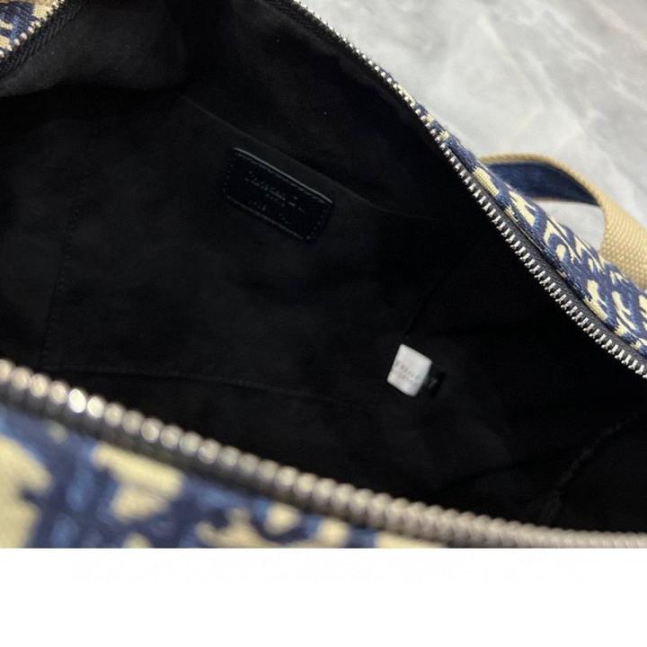 2023New Travel Bag Airport Bag Leisure Bag Handbag Jacquard Embroidered Travel Bag Large Capacity Letters