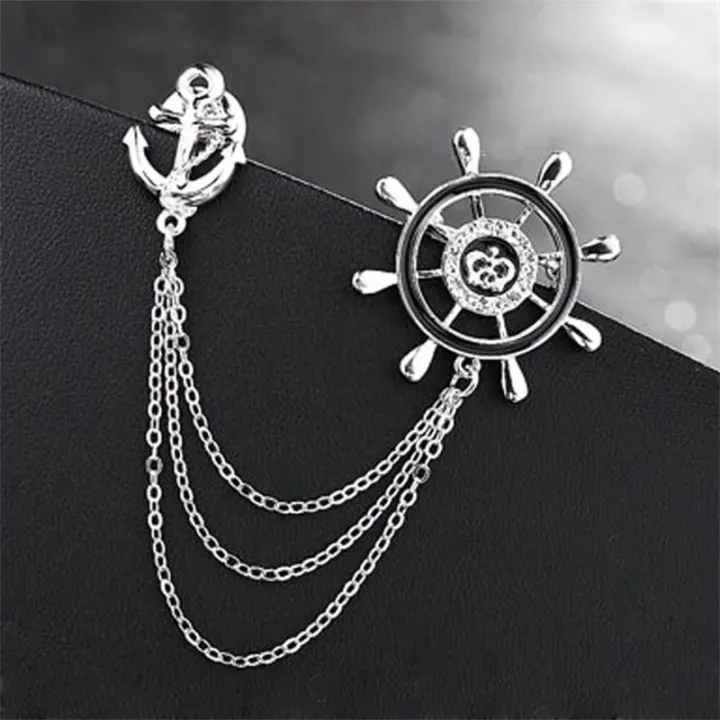 Rudder%20Wheel%20With%20Anchor%20Pin%20Brooch%20For%20Men%20Women%20Suit%20Fashion%20Accessories%20-%20Image%202