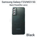 For Samsung Galaxy F23/M23 5G Side Frame + Back Panel Housing + Camera Glass Back shell Replacement Spare Parts. 