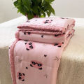 Wholesale Summer Blanket Airable Cover Cool Silk Ice Doudou Student Dormitory Single Person Double Children Summer Thin Duvet. 