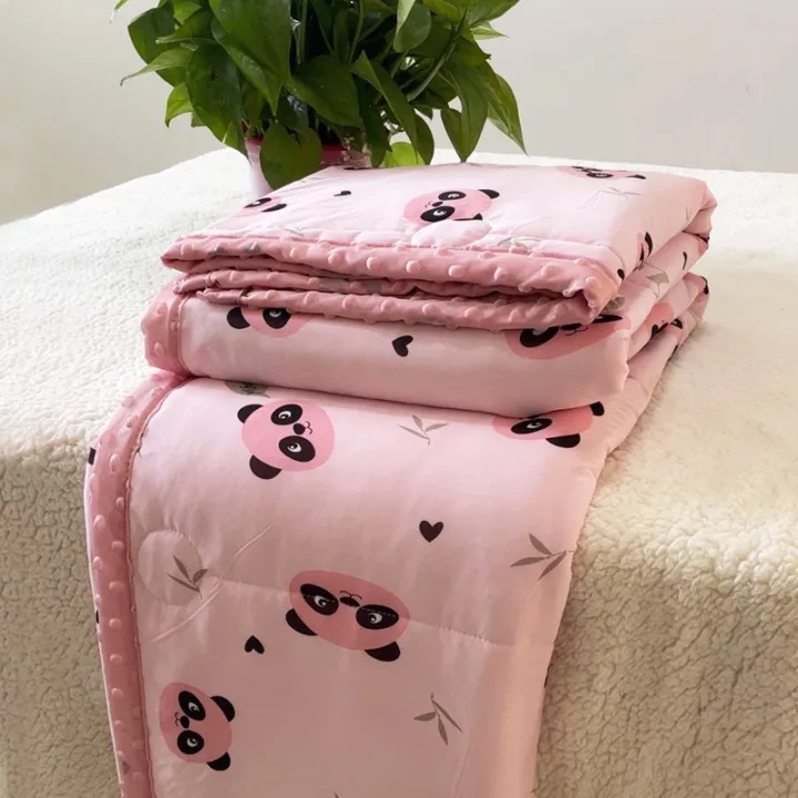 Wholesale%20Summer%20Blanket%20Airable%20Cover%20Cool%20Silk%20Ice%20Doudou%20Student%20Dormitory%20Single%20Person%20Double%20Children%20Summer%20Thin%20Duvet%20-%20Image%203