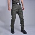 Thin   Pants Tactical Cargo Trousers Men Waterproof Quick Dry Breathable Pants Male Casual Slim Bottom Trouser 5XL. 