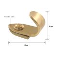 Saxophone Finger Rest,Metal Thumb Rest Brass Saxophone Thumb Hook Rest Support for Saxophone. 