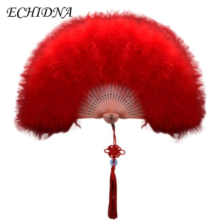 Folding%20Feather%20Fan%20Exquisite%20Champagne%20Fan%20with%20Tassels%20Elegant%20Handheld%20Feather%20Fan%20for%20Luxurious%20Events%20Photo%20Prop%20Fan%20-%20Image%203
