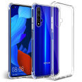 For Huawei nova 5T Reinforced Shockproof Cushion Back Clear Hybrid Transparent Sof Tpu Back Cover For Huawei nova 5T Phone Case. 