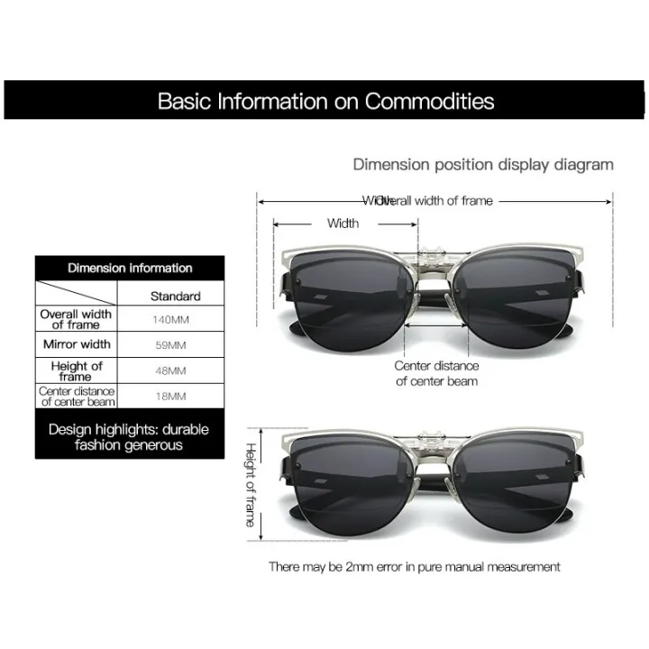 UniPolarized%20Clip%20On%20Sunglasses%20Flip-up%20Lens%20Night%20Vision%20Anti%20UV%20Driving%20Cycling%20Riding%20Fishing%20Sun%20Glasses%20Clips%20-%20Image%208