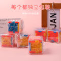 Mini Maze Ball Early Education Puzzle Maze Toys Kids 3d Roll-On Maze Spinning Puzzle Cube Wholesale.