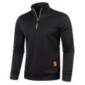Men Sweatshirts Spring Thicker Pullover Half Zipper Pullover for Male Hoody Outdoor Sweatshir Autumn Solid Color Turtleneck Swea Superman. 