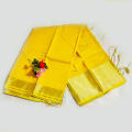 Half Silk Saree for Women (Green) Color - Comfortable and Suitable for All Seasons and Occassions.