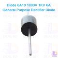 10Pcs- Diode 6A10 1000V 1KV 6A General Purpose Rectifier Axial Diode 6A10 Silicon Junction Diode R-6 Package. 