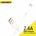VDENMENV D01T 2.4A Data Cable 1Meter Type-C Fast Charging Cable. 