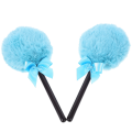 Puff On A Stick Lollipop Shape Powder Puff Fluffy Loose Body Puff Face Soft Makeup Puff. 