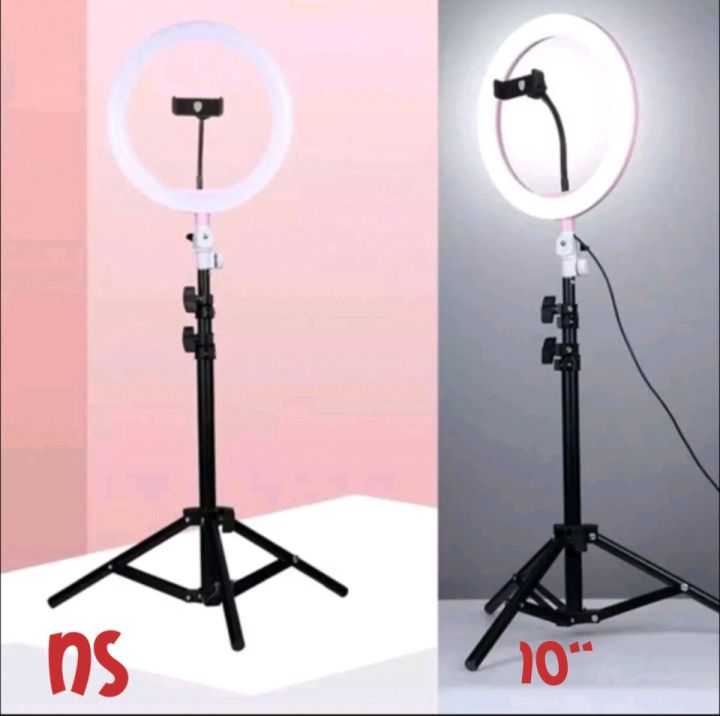 10"Ring%20Light%20Photo%20Studio%20Camera%20Makeup%2010"Ring%20Light%20Phones%20Video%20Live%20Light%20Lamp%20With%20Tripod%20For%20Canon%20Nikon%20-%20Ring%20Light%20-%20Image%202