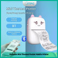 Mini Thermal Printer Photo Note Sticker Printing Bluetooth Wiressless Printer for IOS Androd Phone No Need Ink in 57mm.. 