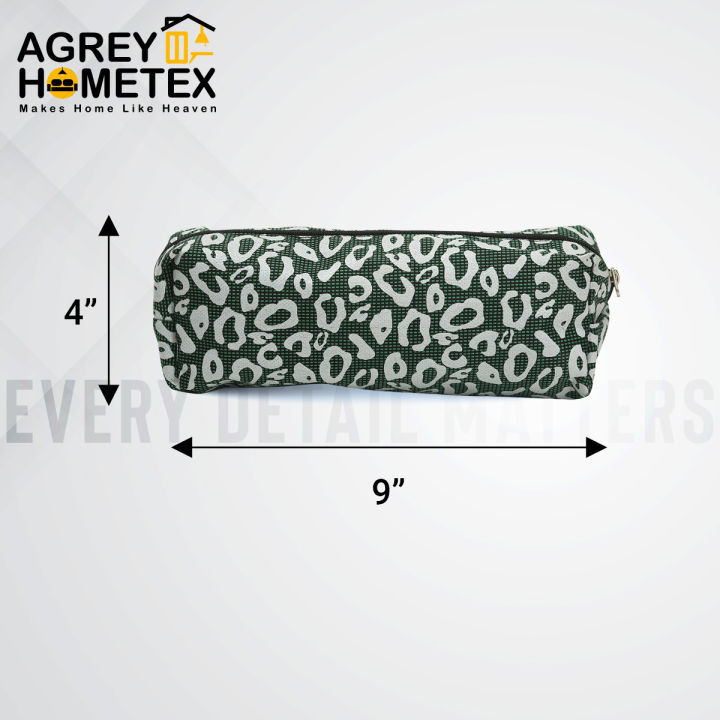 Pencil%20Pouch,%20White%20&%20Green,%20(9"x4")%20-%20Image%205