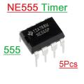 5Pcs NE555P NE555 555 Timer IC Chip DIP-8 Pin Voltage Regulator. 