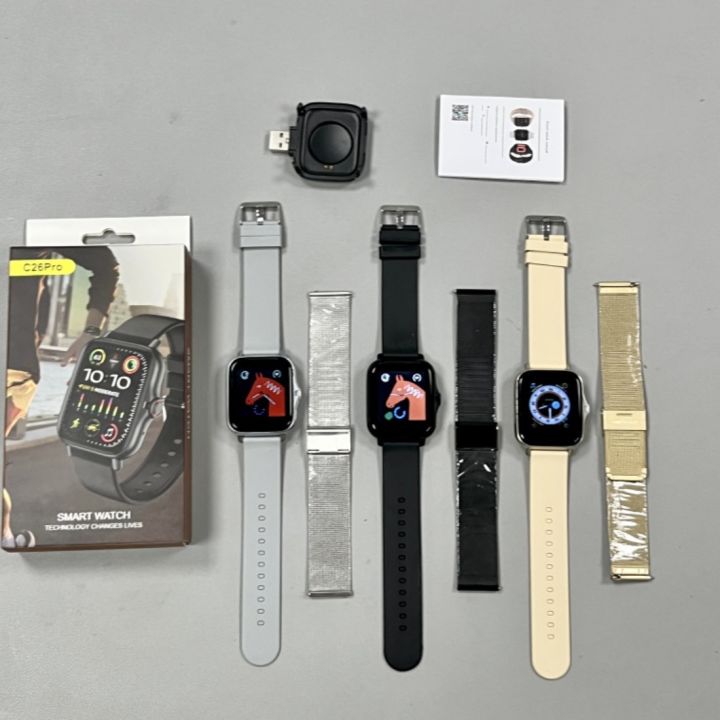 Smart%20watch%20C26PRO%20couple%20heart%20rate%20blood%20oxygen%20blood%20pressure%20sleep%20monitoring%20Bluetooth%20call%20cross-border%20multi-function%20-%20Image%203