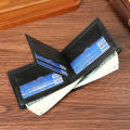 Stylish Retro Men'S Wallet Slim  Versatile Men'S Pu Leather Wallet Sleek Men'S Short Wallet for  Use Travel Accessory Business Essential Gift For Men Suitable For All Occasions. 