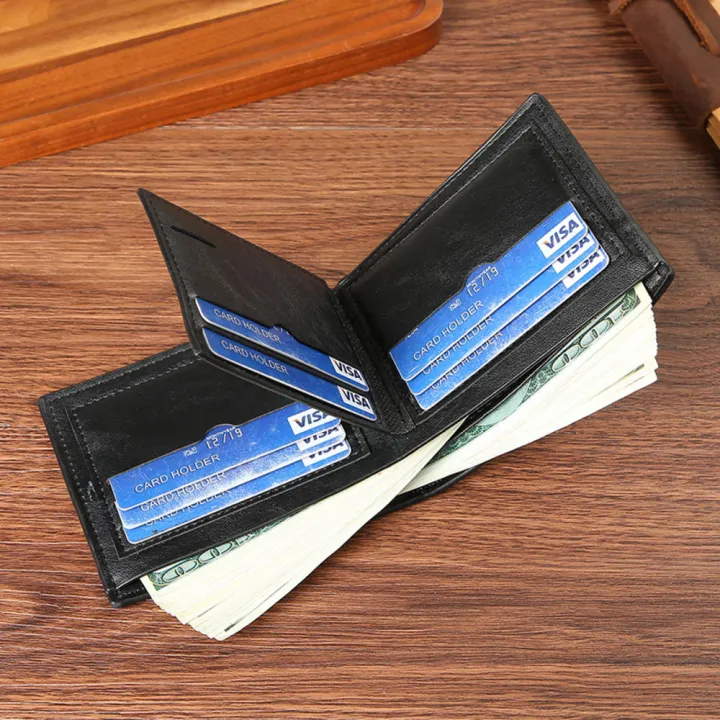 Stylish%20Retro%20Men'S%20Wallet%20Slim%20%20Versatile%20Men'S%20Pu%20Leather%20Wallet%20Sleek%20Men'S%20Short%20Wallet%20for%20%20Use%20Travel%20Accessory%20Business%20Essential%20Gift%20For%20Men%20Suitable%20For%20All%20Occasions%20-%20Image%205