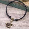 Trendy Black Rope Lucky Anklet for Girls - Anklet for Women Simple - Payel Nupur with Adjustable Bohemian Handmade Thread Knot Anklets for Girls Simple Stylish.