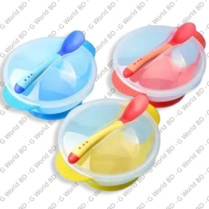 Baby%20Bowl%20Set:%20With%20a%20Spoon,%20Made%20of%20Silicone%20Material%20(Multicolor)%20-%20Image%206