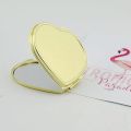 Cosmetic Magnifying Pocket Mirror X10 Simple Metal Makeup Mirror For Purse Travel Bag Home Office Double-Sided Girls Mirror. 