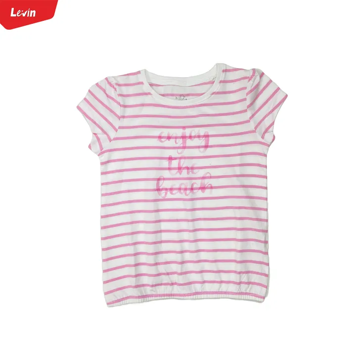 Girls%20Casual%20Short%20Sleeve%20Summer%20Ruffle%20Cotton%20T-shirt%20From%20Levin%20-%20Image%209