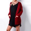 U-SWEAR Cardigan Sweaters Women's Sweater Knitted Long Sleeve Knitwear Girl Casual Outerwear Winter Pull Femme. 