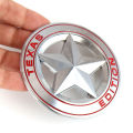 SL Car Five-pointed Star Badge Sticker Colorful Weatherproof 3d Three-dimensional Emblem Universal Modified Stickers. 