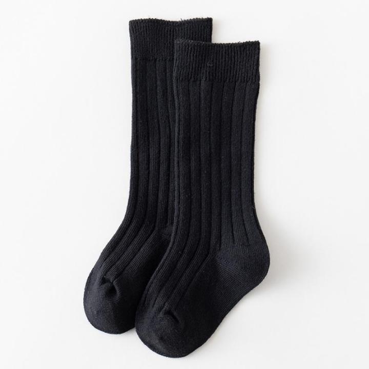 Solid%20Color%20Striped%20Baby%20Calf%20Socks%20Soft%20Breathable%20Cotton%20Newborn%20Infant%20Knee%20High%20Socks%20Summer%20Autumn%20Comfort%20Toddler%20Kids%20Long%20Socks%20-%20Image%204