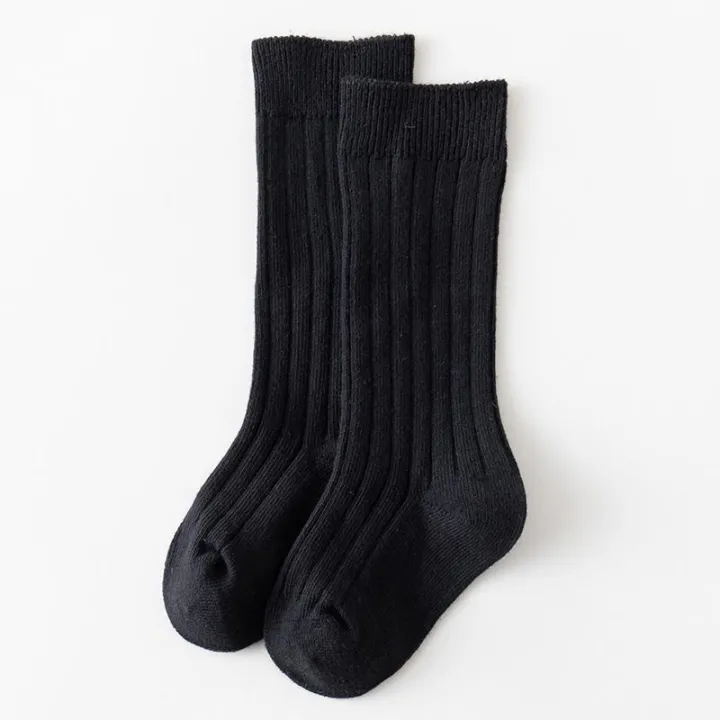 Solid%20Color%20Striped%20Baby%20Calf%20Socks%20Soft%20Breathable%20Cotton%20Newborn%20Infant%20Knee%20High%20Socks%20Summer%20Autumn%20Comfort%20Toddler%20Kids%20Long%20Socks%20-%20Image%204