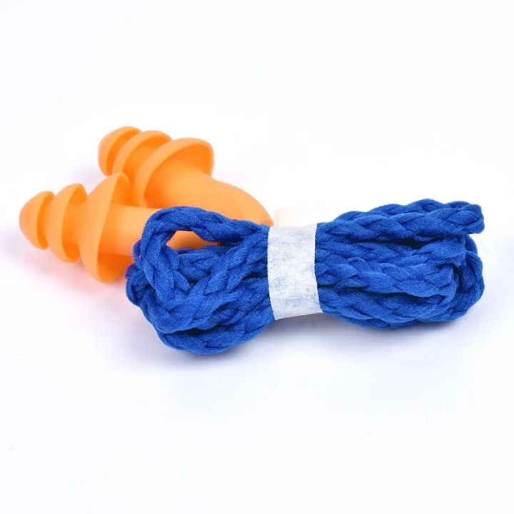Soft Silicone Corded Ear Plug Protector