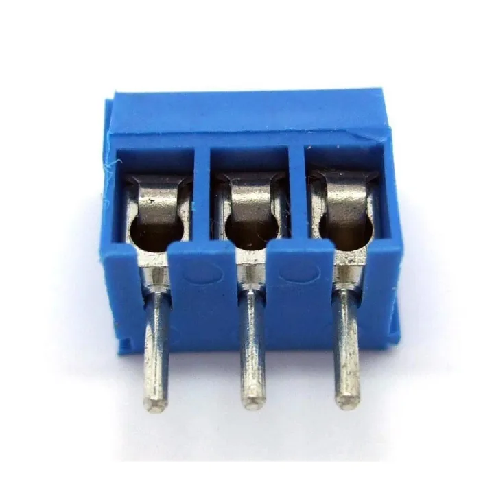 5Pcs-%203Pin%20BLUE%20Color%20KF301-3P%203%20Pin%20Plug-In%20PCB%20Mount%20Straight%20Screws%20Terminal%20Block%20Connector%205.08mm%20Pitch%20Socket%20Strips%20For%20Electronics%20Cables%20Connectors%20Terminals%C2%A0%20-%20Image%204