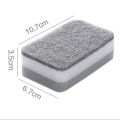2X Highly Efficient Scouring Pad Dish Cloth Cleaning Brush Kitchen Rags Strong Decontamination Dish Towels.
