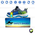 Runner Safety Shoe Best quality for Bikers, Construction & Industrial Work, Steel inside Sole & Steel Alloy cap in Toe for Heavy Safety & Slip Resistant Sole. 