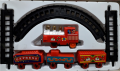 Mini Express Train Set For Kids 1 Battery Operated Train Set - Red. 