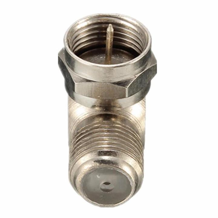 Male to Female Right Angle TV Antenna Cable Connector F-Type Adapter 90 degree