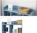 Bookcase Rack Artistic Book Organizer Book Rack 15-Shelf Bookcase Space-Saving Books Holder Bookcase Shelf Storage for Home Office Living Room Furniture48/40. 