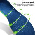 KROLIK EVA Velvet Orthopedic Insoles For Kid Adult Shoe Pad Orthotic Flatfoot 2cm Hard Arch Support Heel Fixed Sports Cushion. 