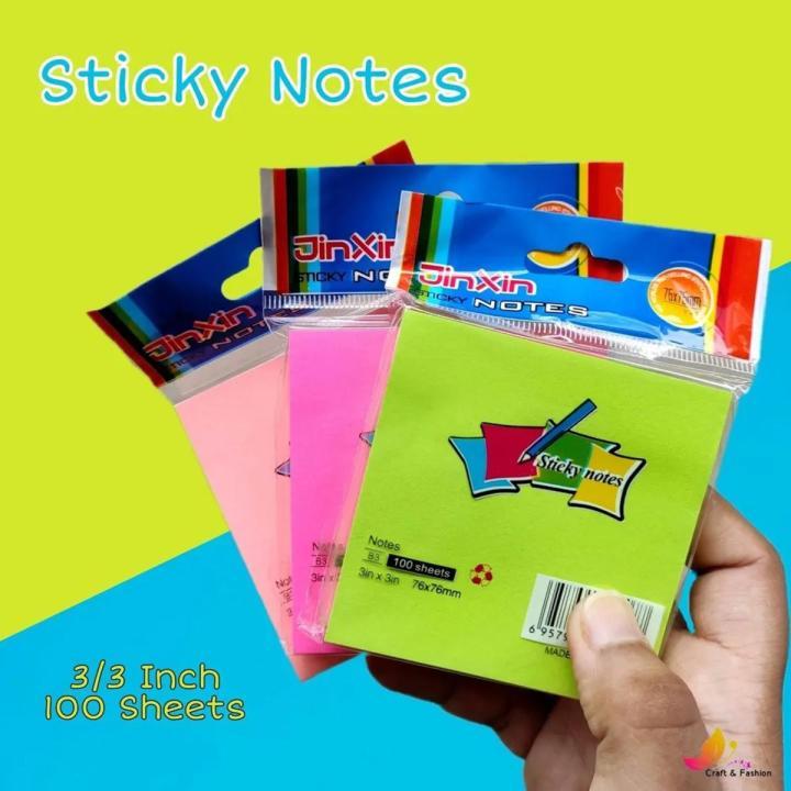 Multi%20color%20sticky%20note%203x3%20inch%20-%20100%20sheet%20-%20Image%202