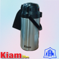 Kiam pump vacuum flask 3.0 litre. 