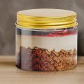 6Pcs Plastic Jar with Lid, Transparent Jar with Lid, Plastic Mason Jar, Cosmetic Storage Container, Slime Storage Jar. 