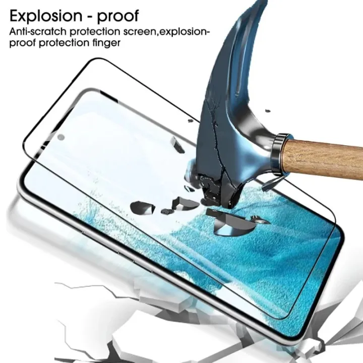 2Pcs%20Fingerprint%20Unlocking%200.18mm%209H%20Tempered%20Glass%20For%20Samsung%20Galaxy%20S24%20Ultra%20S23%20S22%20S21%20Plus%20FE%20Note%2020%20Screen%20Protector%20-%20Image%204