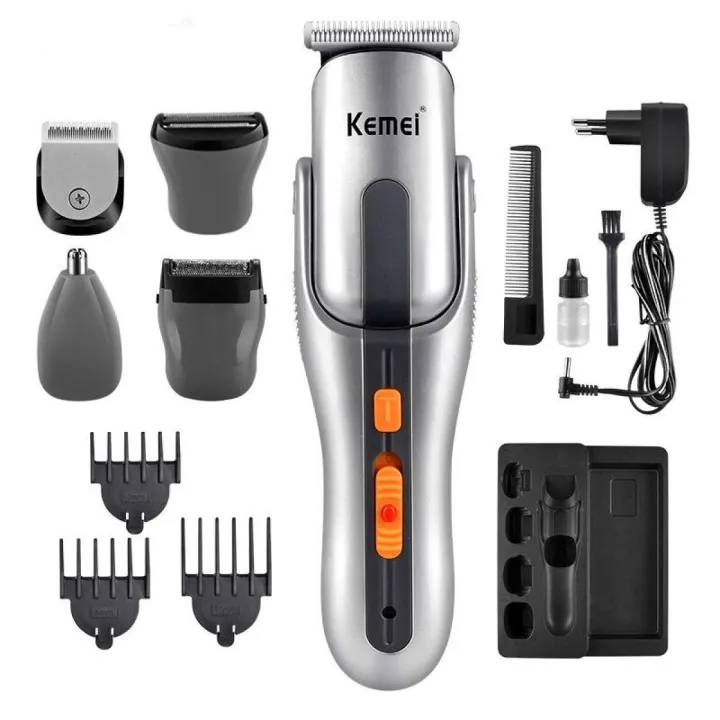 Kemei%20Km-680A%20-%208%20In%201%20Grooming%20Kit%20Shaver%20And%20Trimmer%20For%20Men%20-%20Silver%20-%20Image%209