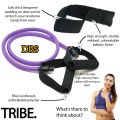 120cm Elastic Resistance Bands Yoga Pull Rope Fitness Workout Sports Bands. 