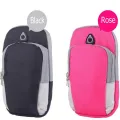 【happy one】Armband for Xiaomi Redmi 5 6A 3s Pro Redmi 4 Prime Note 4 4X MI 8 6 F1 Bag Double Zipped Multifunction Pocket Sport Gym Case. 